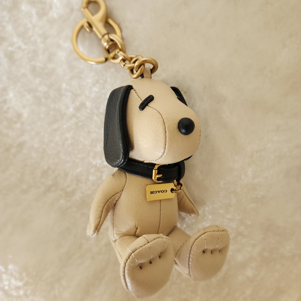 Coach X Peanuts Snoopy Bag Charm